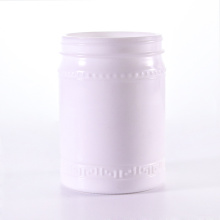 Opal White Glass Jars For Candle or storage