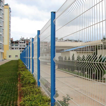 3D Curved Wire Mesh Fencing Panel