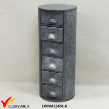 Wholesale Galvanized Cylinder Jewellery Metal Storage Cabinet