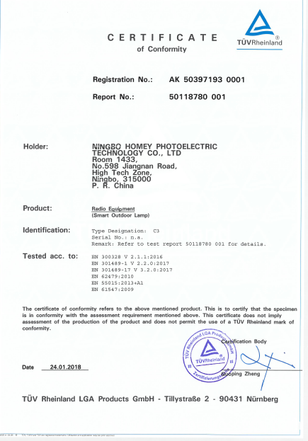 C3 RED of Smart solar light app control