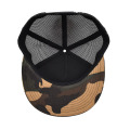 Camo Flat Rand Mesh Cap Hut mit Plastikschnalle