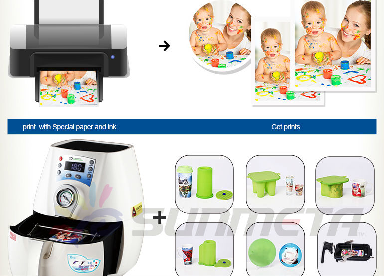 Sunmeta Mini 3D Sublimation Machine For Sales