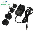 12W 24W Adaptador de viaje de 12V intercambiable de montaje en pared