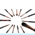 Professional 15PCS Maquiagem Brushes Set para Sombra Eyeliner Sombra