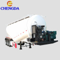 3Axle 45CBM Dry Bulk Cement Semi Tanker Trailer