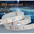IP67 Silicone SMD5050 / 5630 60LED 10mm Bande LED en aluminium