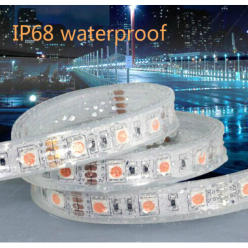 DC12V flexible IP68 impermeable LED tira