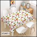 Christmas Printed PVC Tablecloth Party table Cover