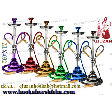 Große Mya Shisha Wasserpfeife mit Spiral Vase