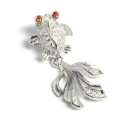 Mode Goldfish Form Schmuck Bijoux Zubehör Anhänger für Halskette Armband