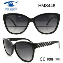 2016 Gafas de sol de venta caliente del acetato (HMS446)