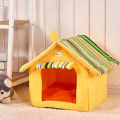 Removable Cover Mat Dog House Dog Beds