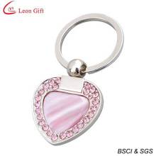 Wholesale Wedding Gift Heart Diamond Key Chain for Gift (LM1676)