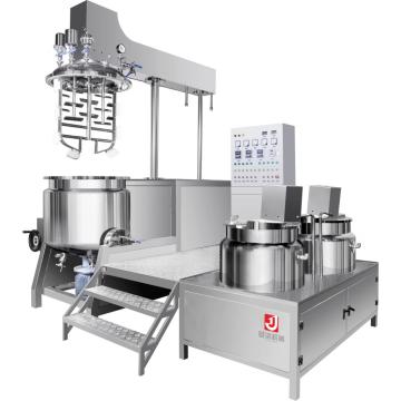 Vacuum emulsifying mix machine