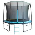 Trampoline extérieure 8 pieds pour enfants bleu