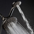Bronze Shower Head Matte Black Shower Faucet System