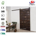 36 pulg. X 84 pulg Knotty Alder 1 Panel Shaker Plano de madera maciza Interior Barn Door Slab Calidad Asegurada