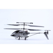 Moda diseño 3.5ch RC helicóptero con giroscopio plata