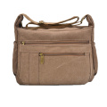 Vintage Casual Canvas Material Messenger Bag for Man