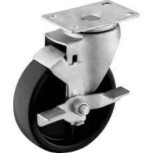 Medium Duty PP Casters with Wheel Brake