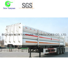 CNG Medium 9-Tube Long Cylinder Semirremolque Contenedor