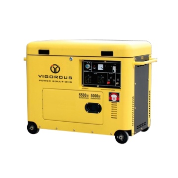 5.5KW Residential Silent Diesel Power Generator For Home