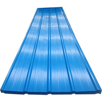 ppgi corrugated long span roofing sheet with color