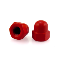 Red Din1587 Acorn Nuts/ Hex Dome Cap Nuts