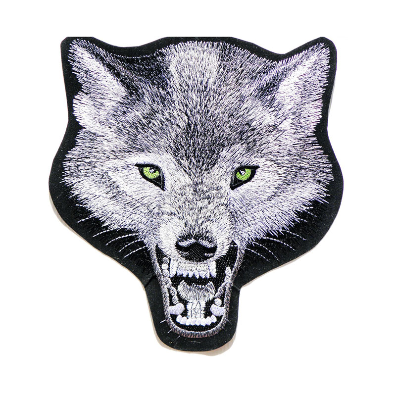 Big Jumbo Large Wolf Fox Dog Patch