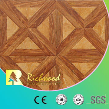 Household 12.3mm Vinyl Plank Oak Sound Absorbing Laminated Wood Floor