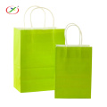 wholesale kraft paper gift  bag with handle