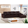 Dark brown L shape Living Room Sofa