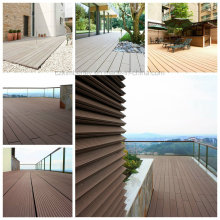 71 * 11mm WPC Compuesto Decking / Laminado Pisos / WPC Decking