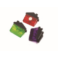 Good quality house shape magentic plastic clip