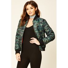 Beiläufige Camo Pilot Baseball Jacke