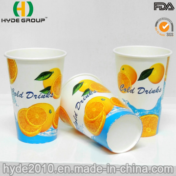 12oz Free Samples Cold Beverage Paper Cup for Juice