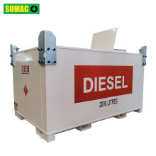 Self Bunded 2000 Liter Diesel Liquid Storage Tank