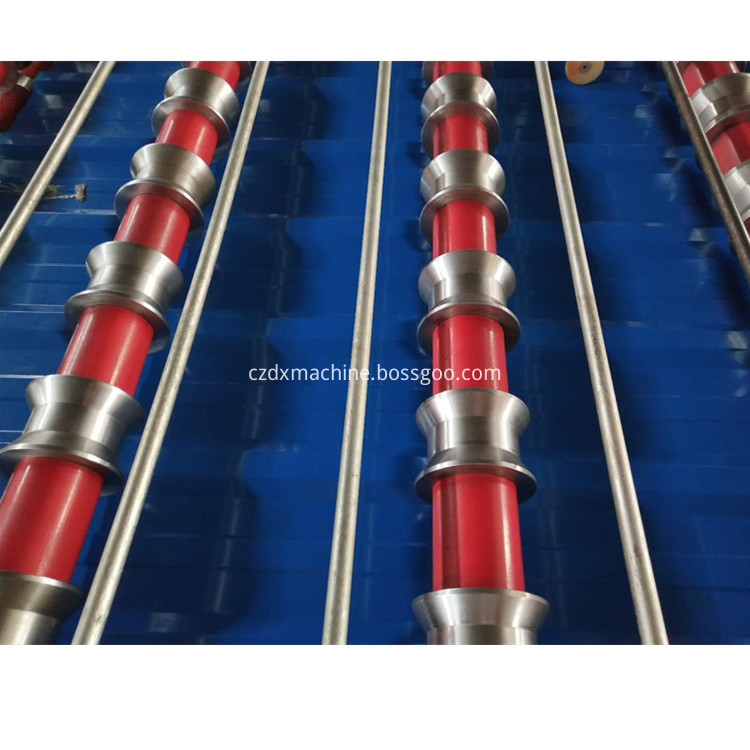 Roofing Tile Double Layer Roll Forming Machine