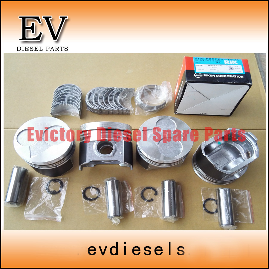 V2203 piston and bearing