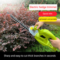 garden machine recharged cordless electric hedge Trimmer