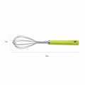 PP Handle Food Grade Stainless Steel Egg Whisk