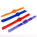 Silicone rfid wristbands for events identity verification