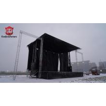 Mobile retractable Stage Trailer