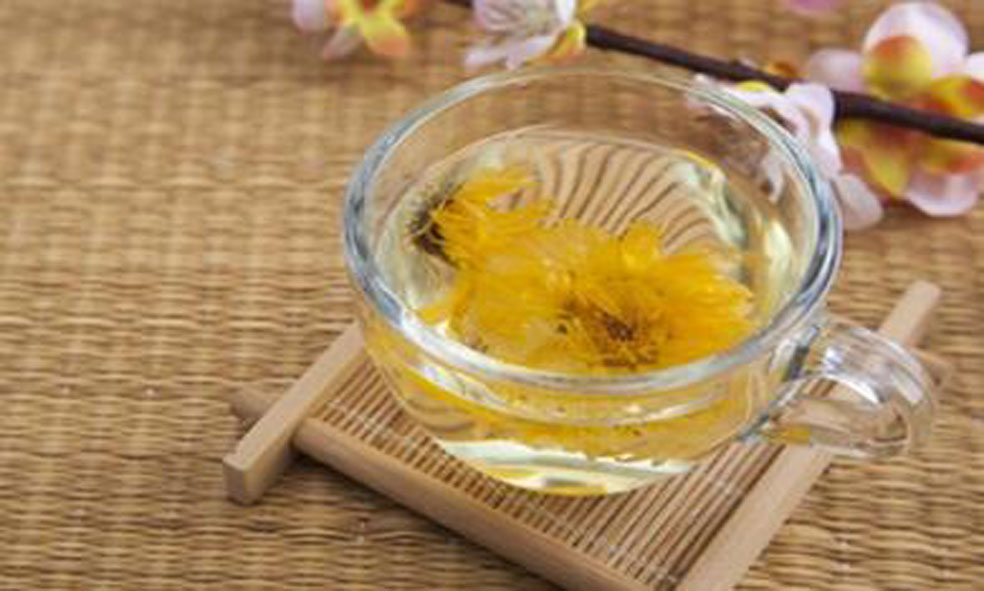 honey chrysanthemum tea slice