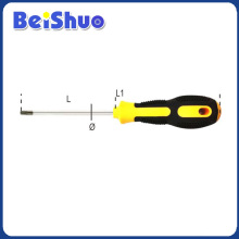 High Quality Slotted Screwdriver with Two Colors