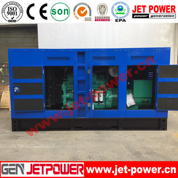 Звукоизолированный дизельный генератор мощностью 160 кВт с двигателем Doosan