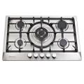 Cast Iron Pan Supporter Built in Gas Cooker with 4 Burner