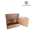 Flute paper made custom shipping package