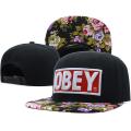 Venda por atacado baratos design personalizado ajustável NY PAC hip-hop dança Obey cap boné de beisebol