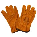 Wing Thumb Cow Split Leather Gants de travail industriels Hand Handheld Protector Driver